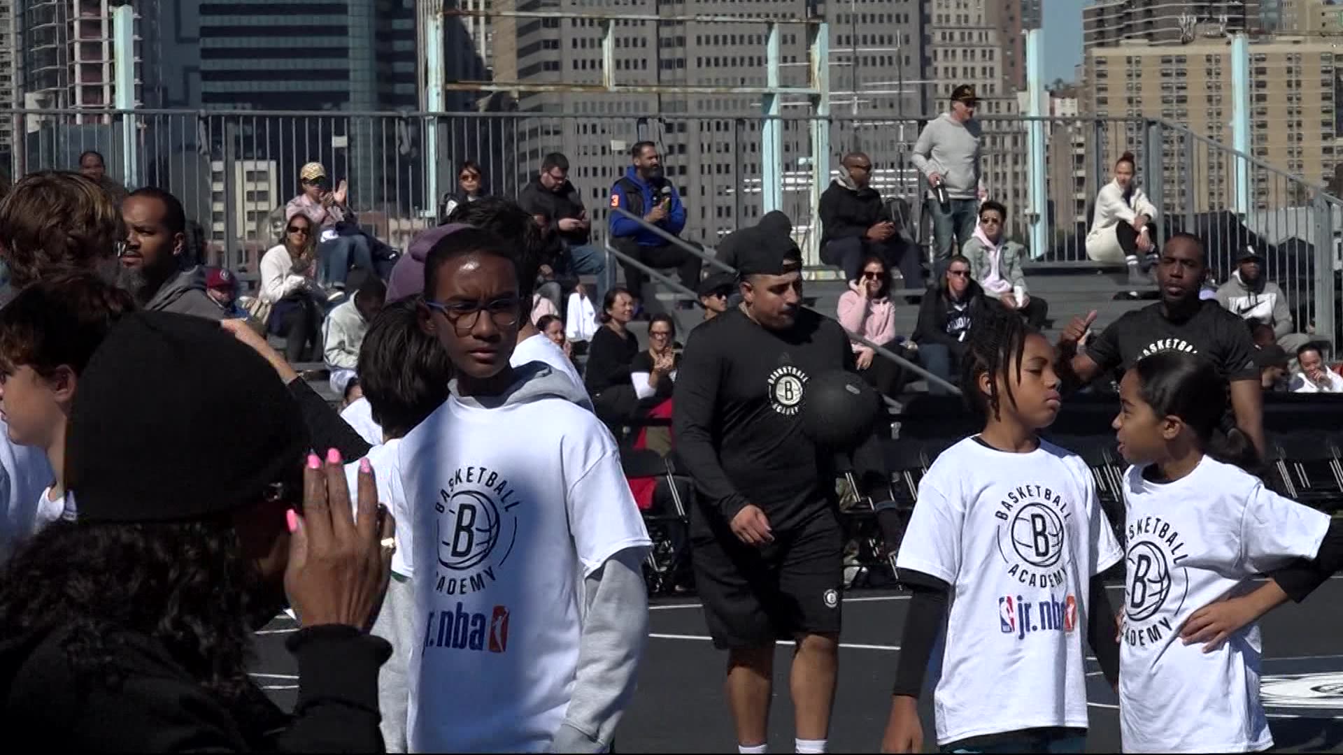 Brooklyn Nets host 6th annual open practice at Brooklyn Bridge Park