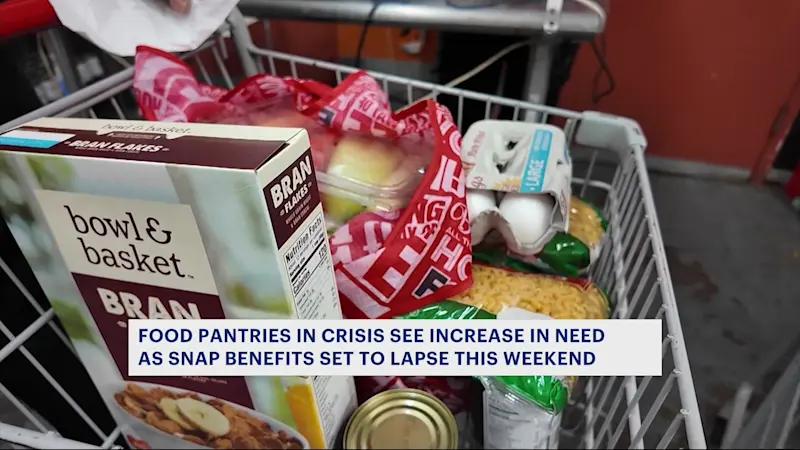 Story image: Food pantries see increase in demand as SNAP freeze looms
