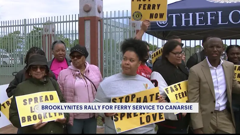 Story image: Officials, residents rally to bring NYC Ferry service to Canarsie