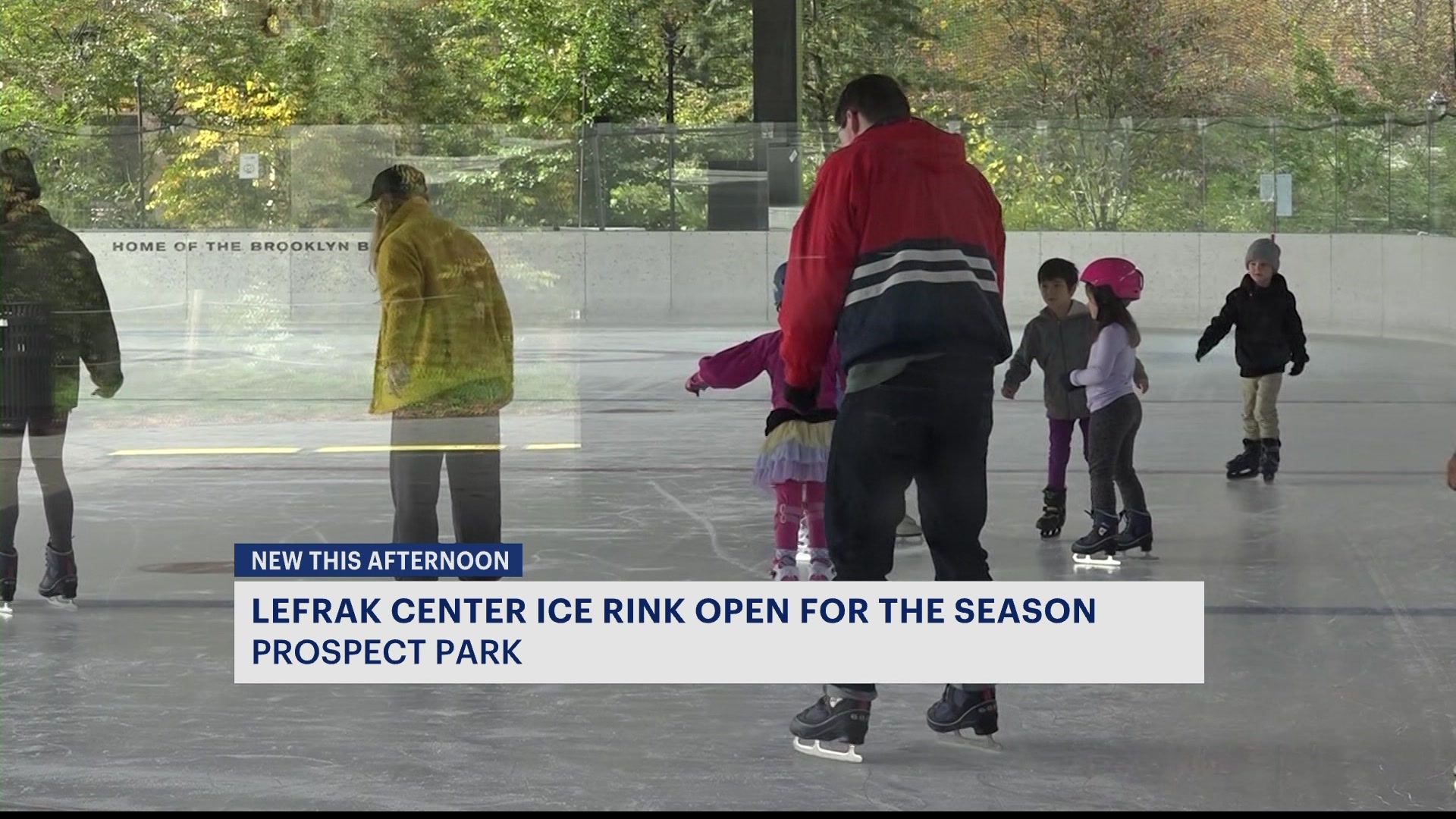 LeFrak Center at Lakeside opens ice rink for the holiday season in Prospect Park