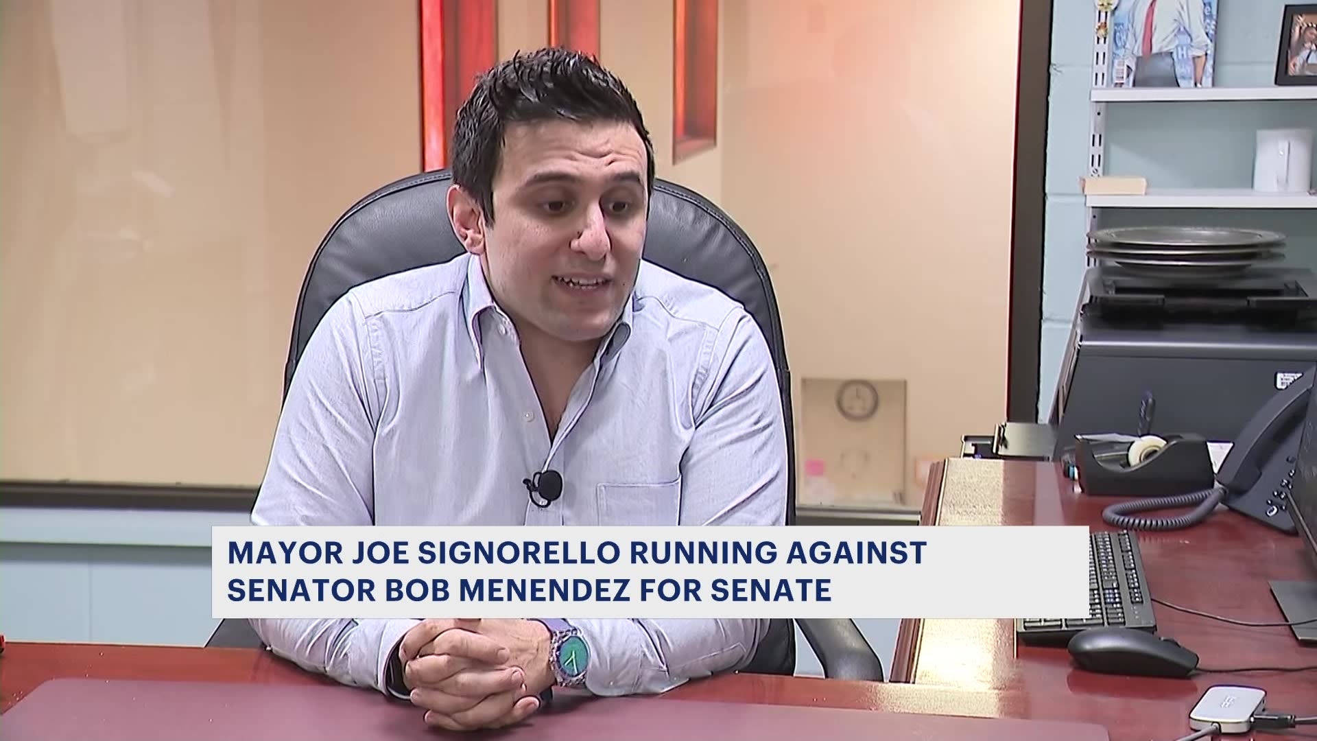 Roselle Park mayor says he wants to challenge longtime Sen. Menendez in