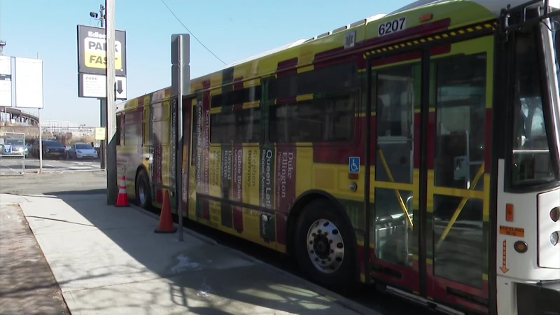 Story image: NJ Transit decorates some buses, trains in honor of Black History Month