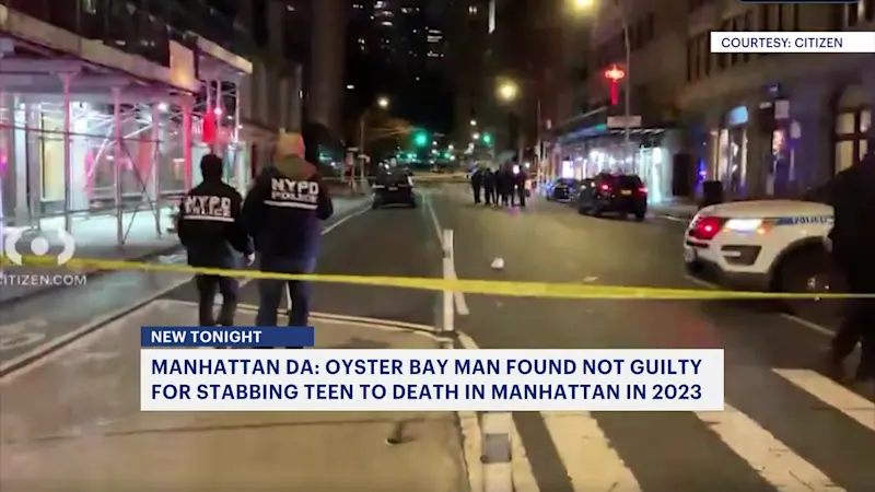 Story image: Oyster Bay man acquitted of charges in 2023 fatal stabbing of NYC teen