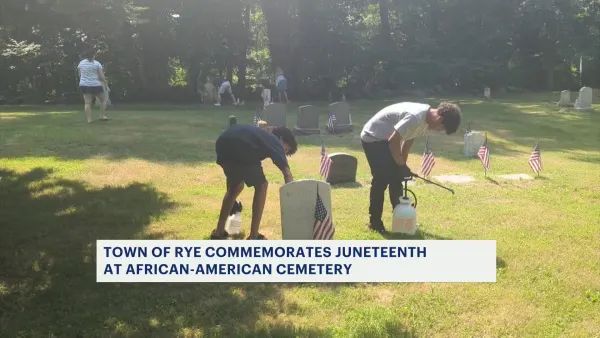 Rye celebrates Juneteenth with day of service at town’s African American Cemetery 