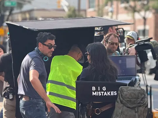 "Big Mistakes" filming in Metuchen