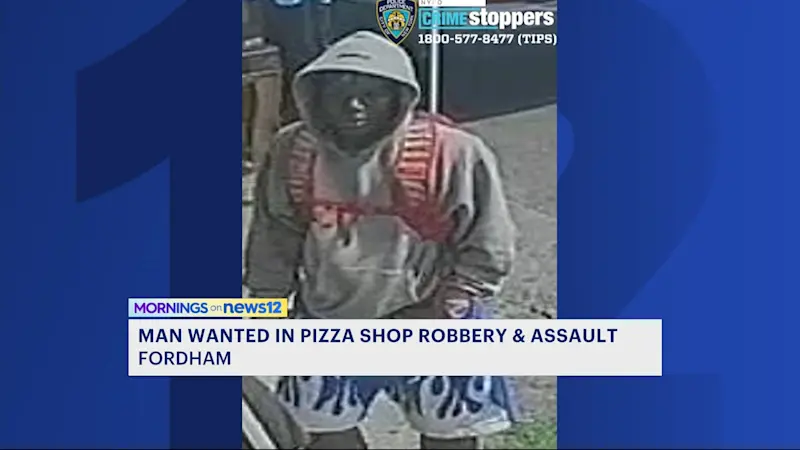 Story image: NYPD: Man wanted for assaulting pizza shop employee in Kingsbridge