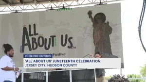 Juneteenth event held in Liberty State Park in Jersey City