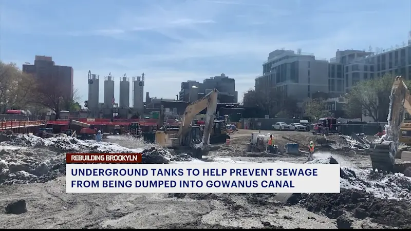 Story image: Rebuilding Brooklyn: Underground tanks to prevent sewage overflow into Gowanus Canal