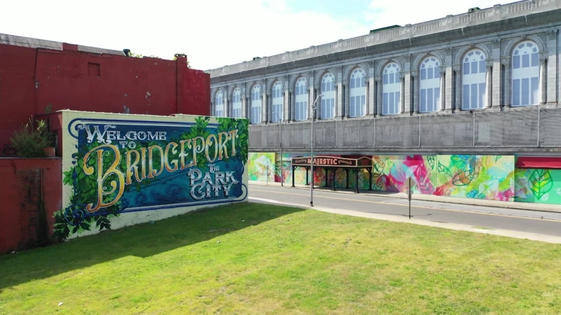 Story image: 'Colorful Bridgeport' initiative brings public art to city streets