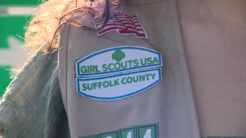 Story image: West Babylon girl scout wins award for creating 24-hour food pantry