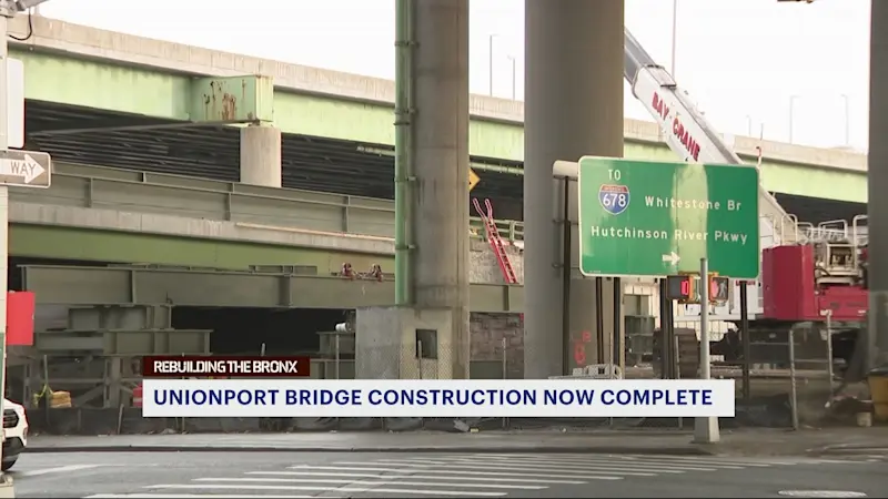 Story image: DOT unveils rebuilt Unionport Bridge, aiming to cut pollution and congestion