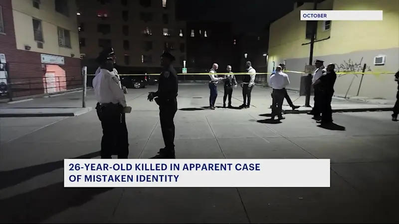 Story image: 26-year-old killed in apparent case of mistaken identity