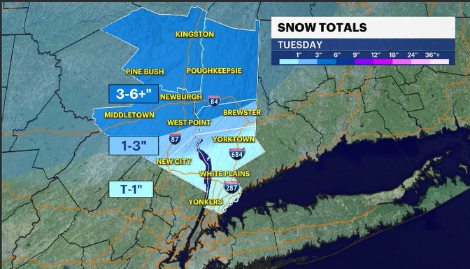 Story image: STORM WATCH: Winter storm watch issued for Hudson Valley counties