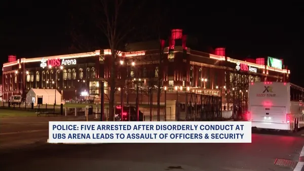 Nassau police: ‘Disorderly’ UBS Arena patrons became violent; 5 arrested