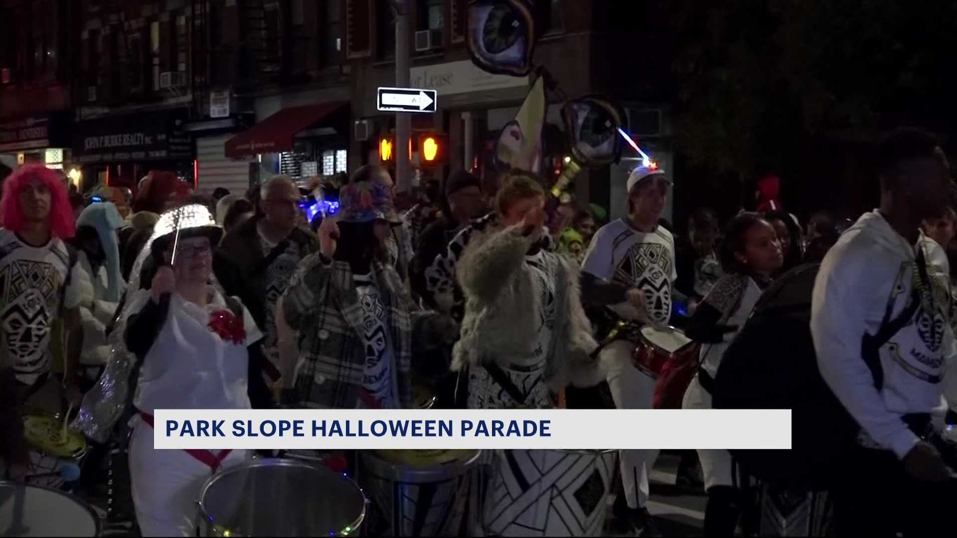 Costumes on display for Park Slope's annual Halloween parade