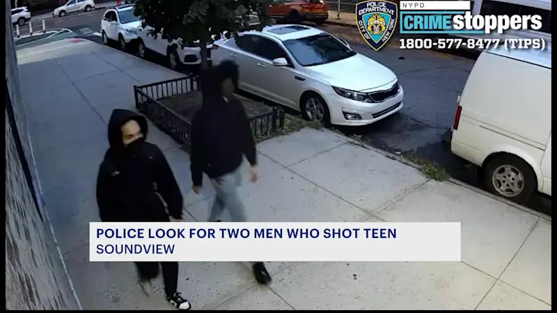 Story image: 2 men wanted for shooting 14-year-old in Soundview