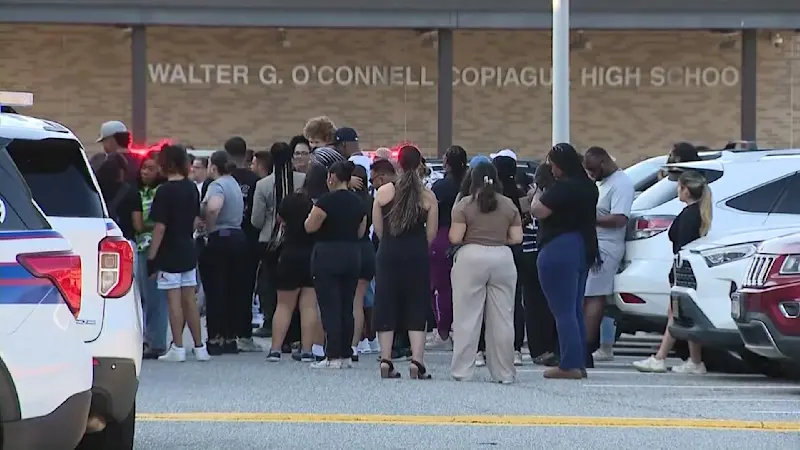 Story image: Students and staff placed in after-school lockdown at Copiague high and middle schools