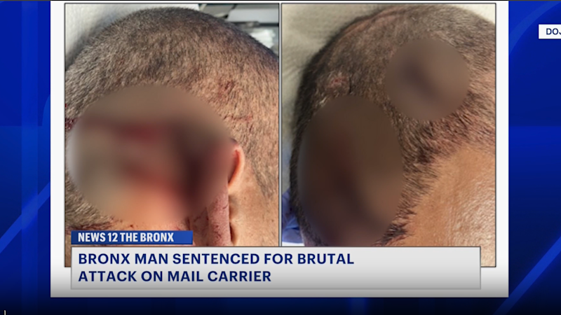 Story image: Bronx man sentenced to 6 years in prison for attacking mail carrier