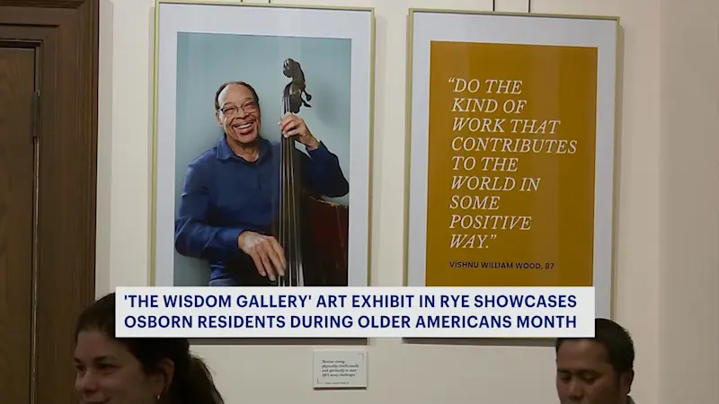 Story image: The Osborn honors 'Older Americans Month' with new art exhibit honoring its residents