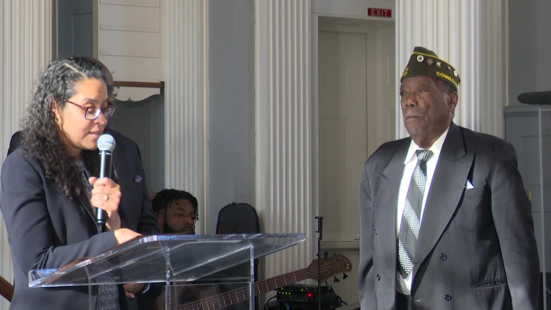 Story image: ‘Somehow, I made it.’ Korean War vet, others honored at Stamford church service