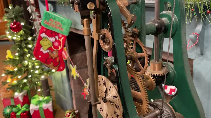 Story image: It’s the perfect 'time' for some holiday magic at the American Clock & Watch Museum