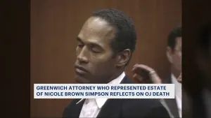 Greenwich lawyer involved in OJ Simpson’s trial reacts to news of his death