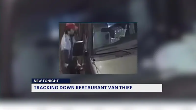 Story image: Theft of beloved Newark restaurant owner’s van caught on camera