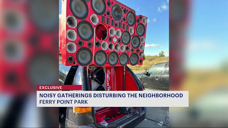 Story image: Throgs Neck residents fed up with late-night parties in Ferry Point Park
