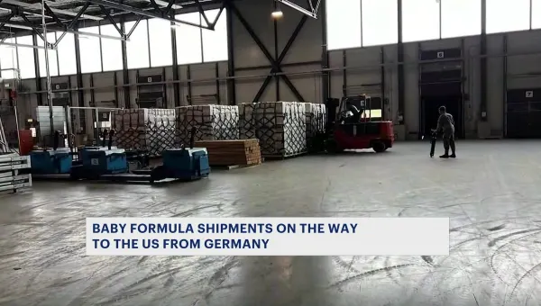 78,000 pounds of infant formula arrives in US