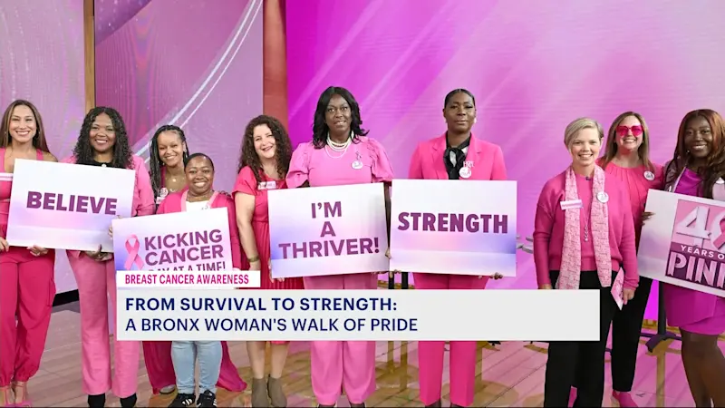 Story image: Bronx survivor finds new strength after beating breast cancer