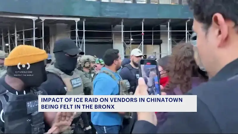 Story image: Impact of ICE raids on vendors in Chinatown felt across Bronx communities 
