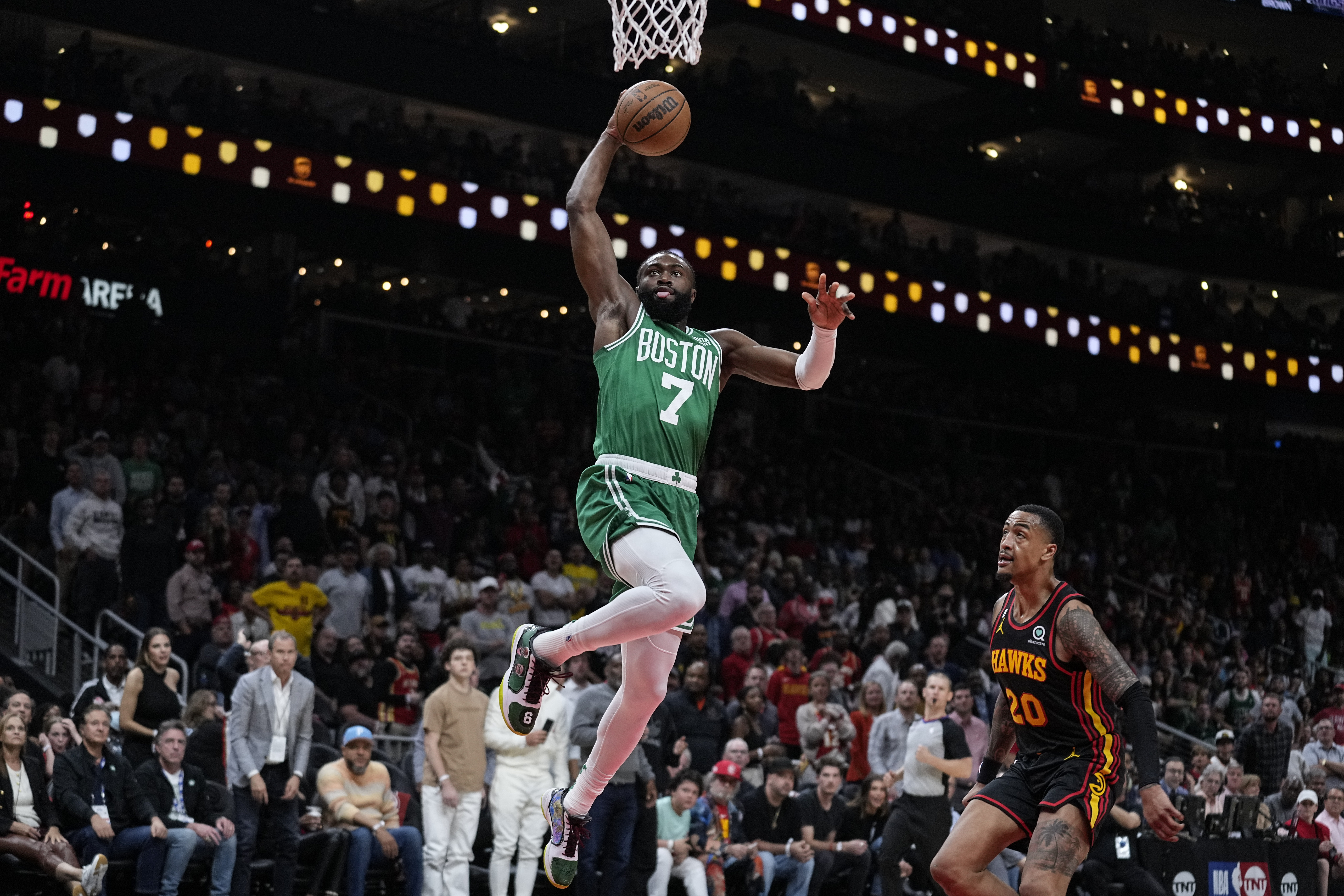 Brown, Tatum score 31 each, Boston beats Hawks for 3-1 lead