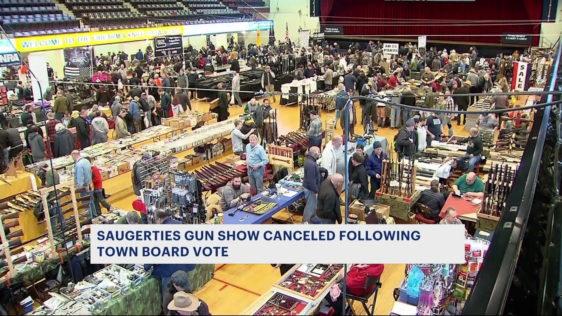 Saugerties gun show will not be held after backandforth between town