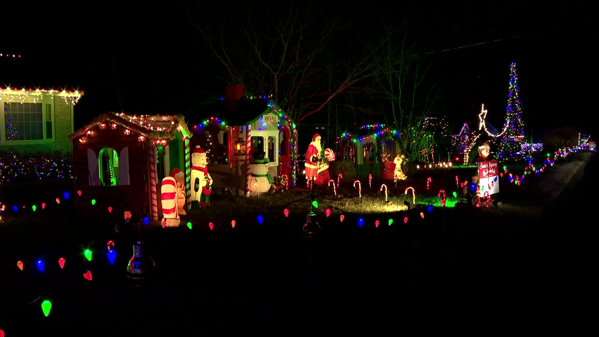 'It just brings joy to people.' Trumbull road transforms into Santa's ...