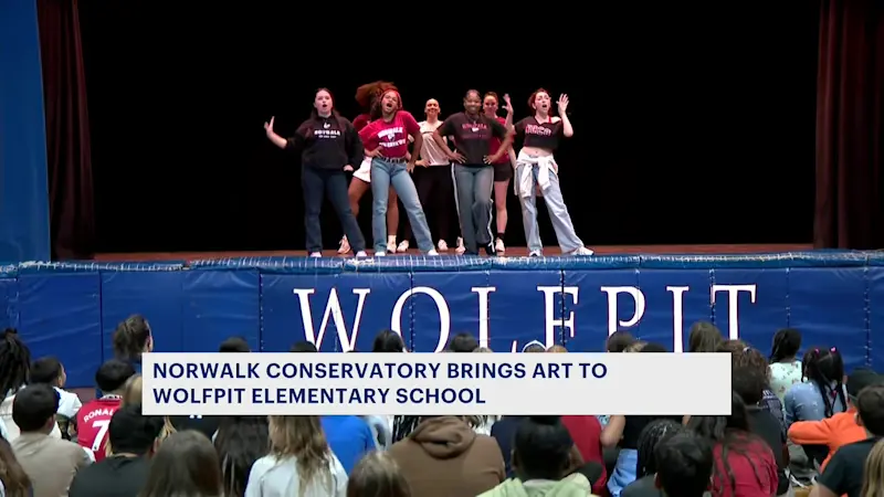 Story image: Norwalk Conservatory of the Arts offers Wolfpit Elementary sneak peek of 'Footloose' 