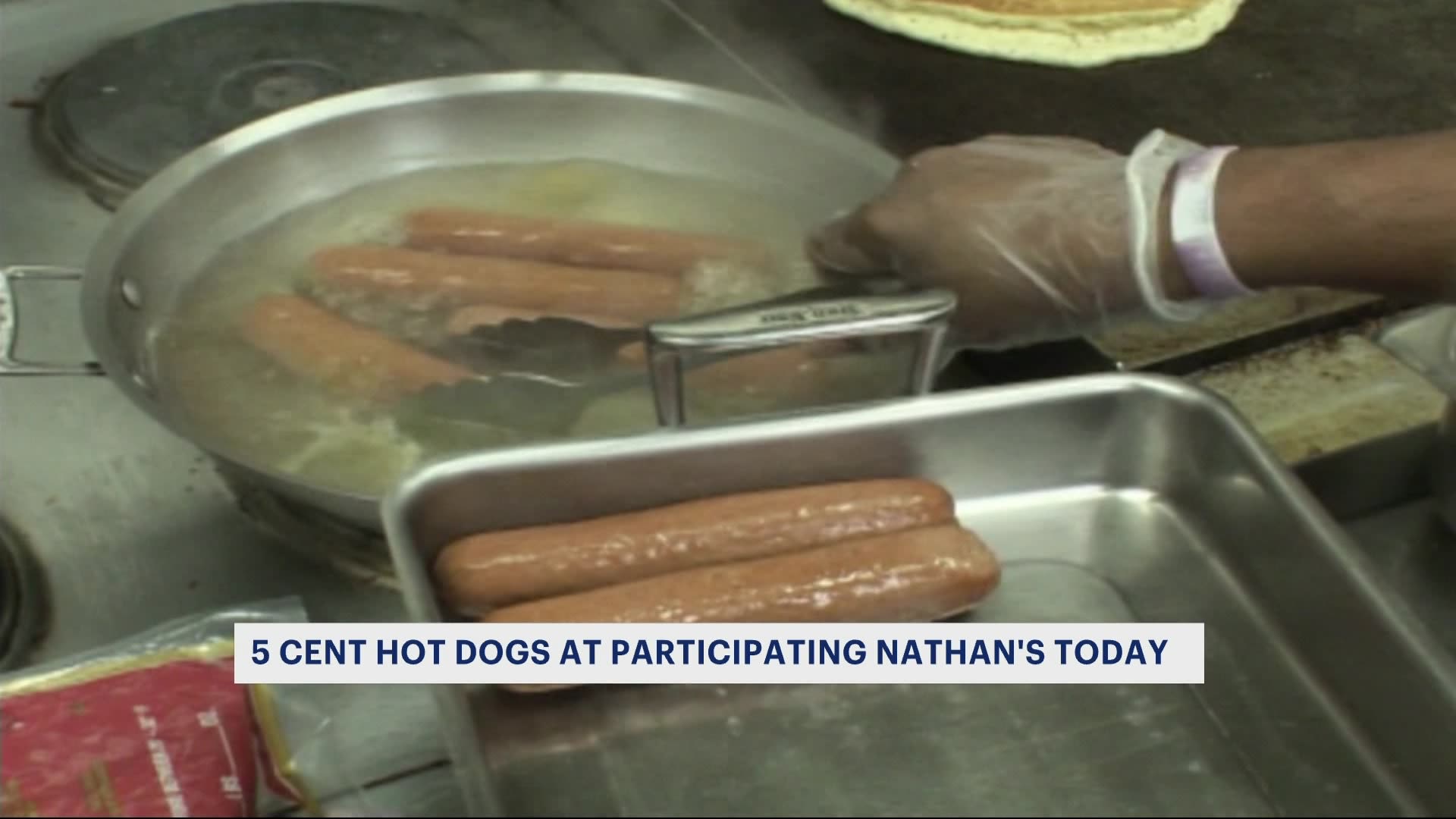 Nathan's brings back 5 cent hot dogs in honor of National Hot Dog Day