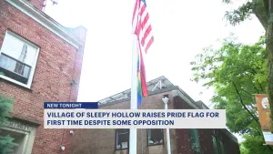 Village of Sleepy Hollow raises Pride flag for first time despite opposition from some residents