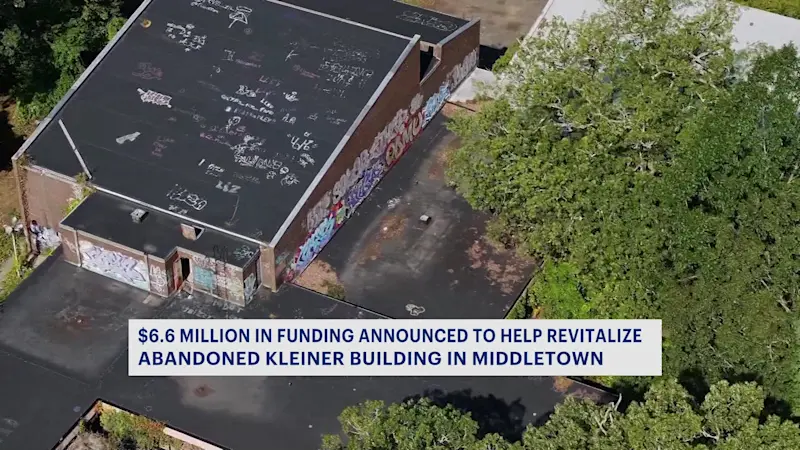 Story image: $6.6 million in state funding announced for Middletown’s Kleiner Building revitalization