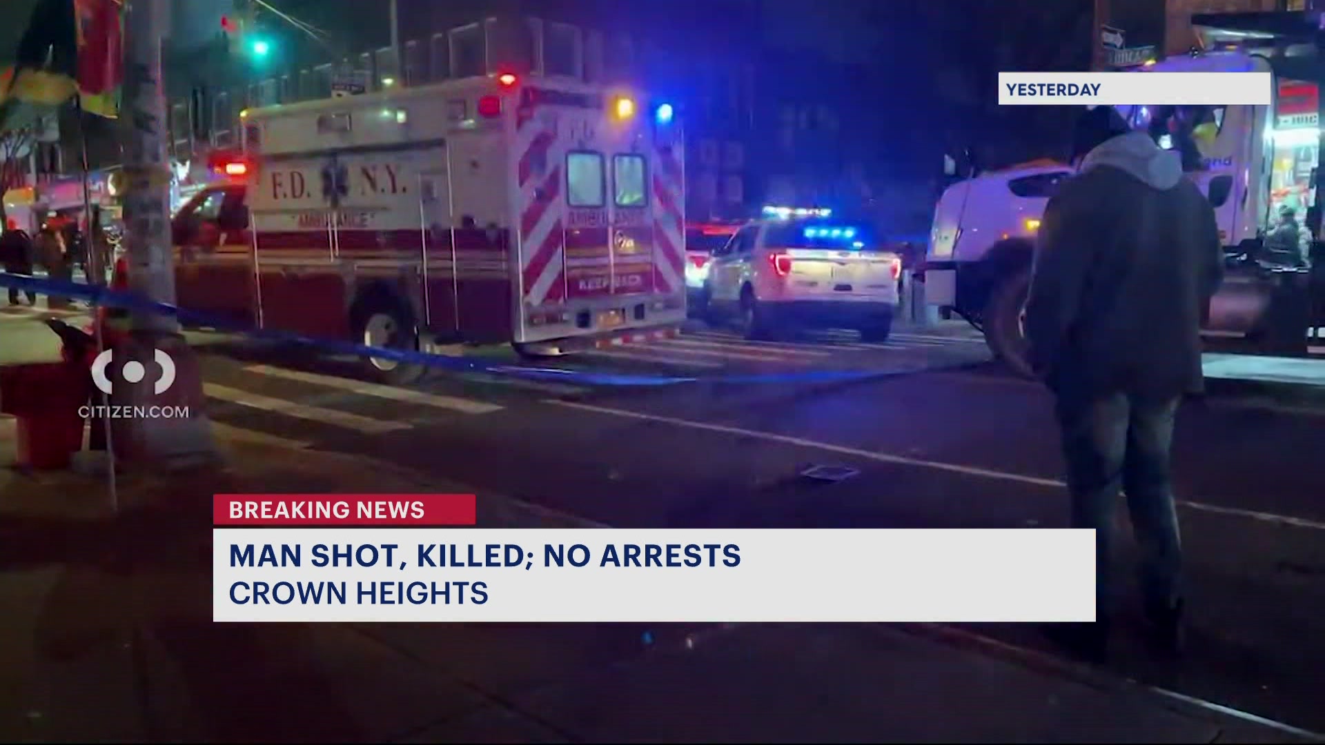 News 12 | Brooklyn | Police 23 Year Old Man Fatally Shot On Busy Avenue ...