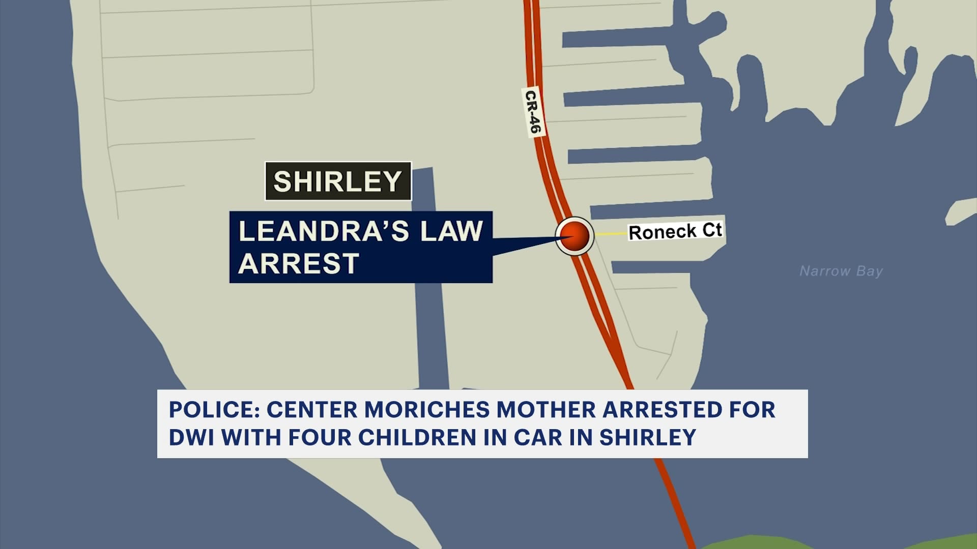 Center Moriches mom drove drunk with 4 kids in car, police say