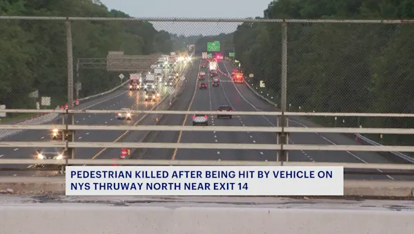 2nd pedestrian fatally struck on New York State Thruway this week