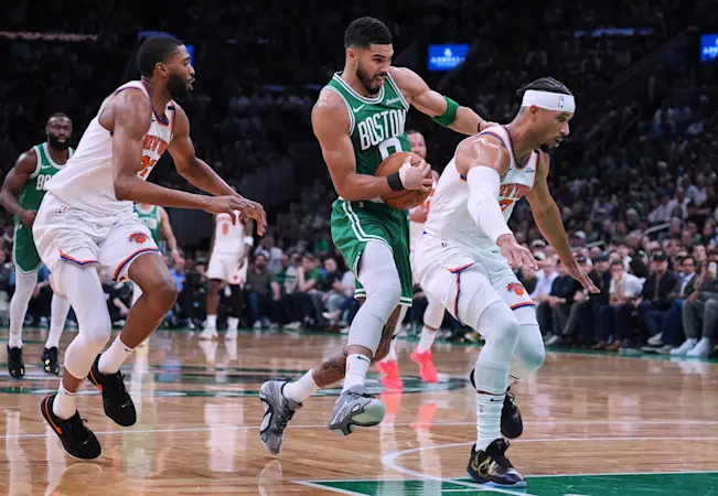 Story image: Celtics rout Knicks 115-93 to cut New York's lead to 2-1 in the Eastern Conference semifinals