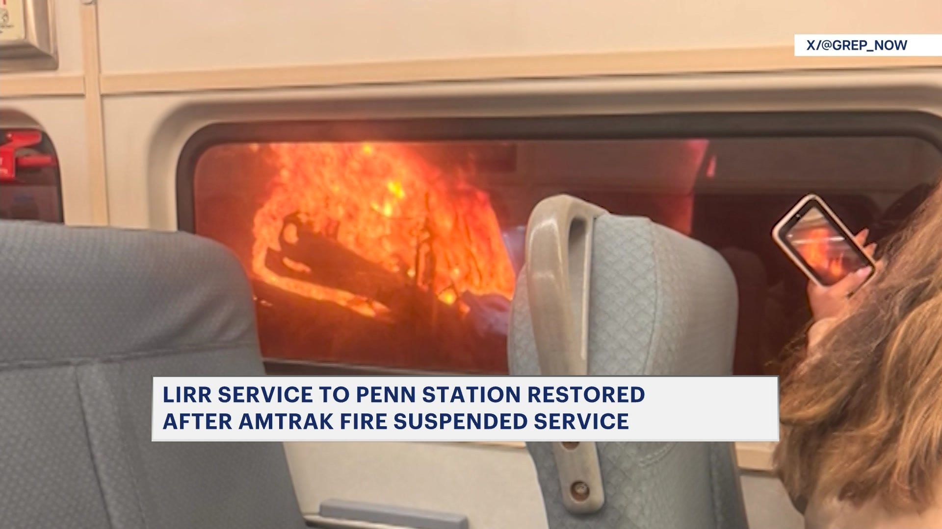 LIRR delays and cancellations persist after service restored to Penn Station following Amtrak-related fire