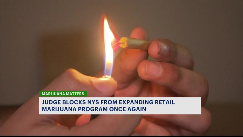 Story image: Judge temporarily blocks NY from expanding its retail marijuana program