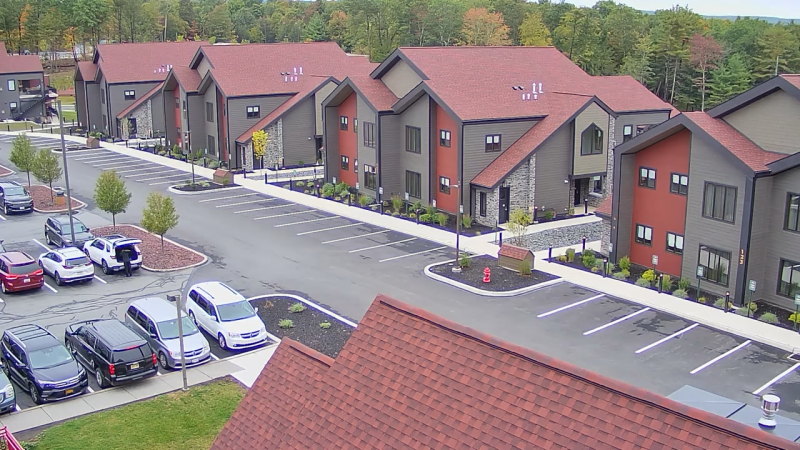 Story image: Pocono Mountains: The Grand Woodland Villas at Great Wolf Lodge (Live Webcam)