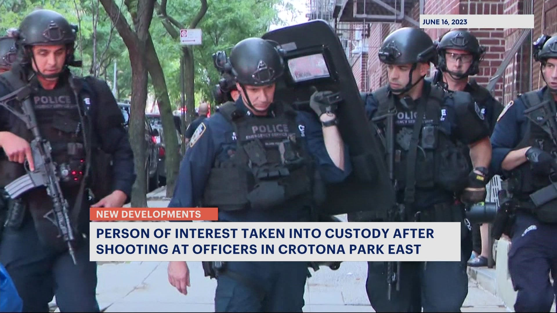 NYPD: Person Of Interest In Custody After Shots Fired At Officers On ...