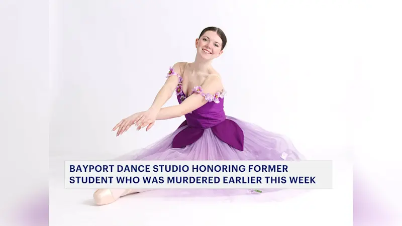 Story image: Remembering Emily Finn: Bayport ballet studio pays tribute to teen slain in Nesconset shooting