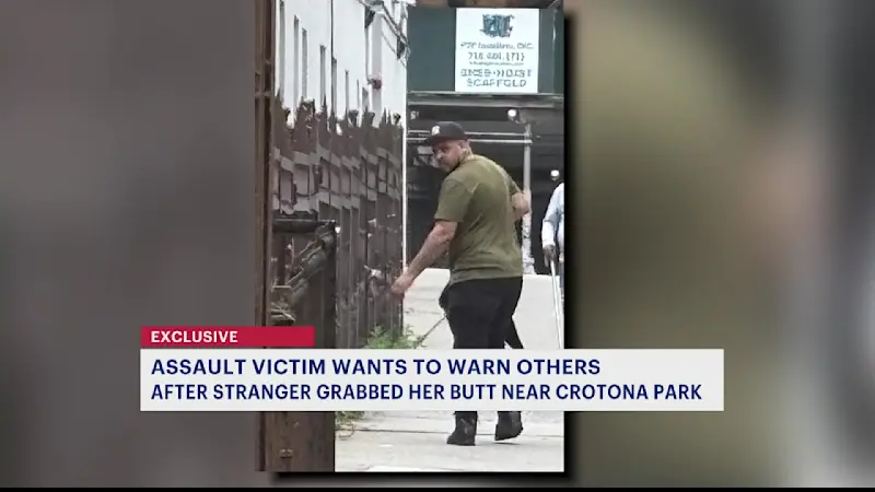 Story image: Bronx woman says man groped her near Crotona Park