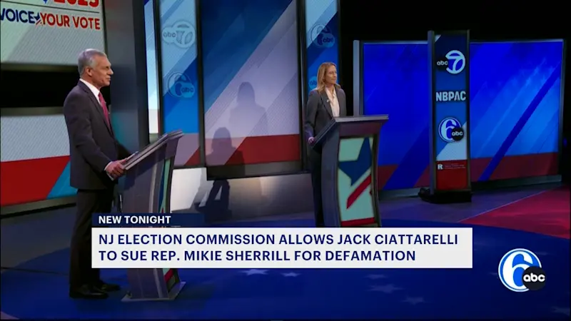 Story image: Officials rule Ciattarelli can use his own money to sue Sherrill