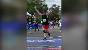 Monroe man overcomes health concerns by running his way to good health
